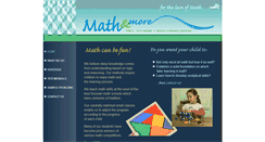 Desktop Screenshot of mathandmore.com